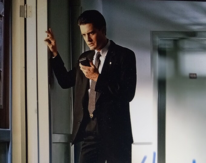 Kyle MacLachlan Authentic Signed 8x10 Photo W/ A1COA - Twin Peaks