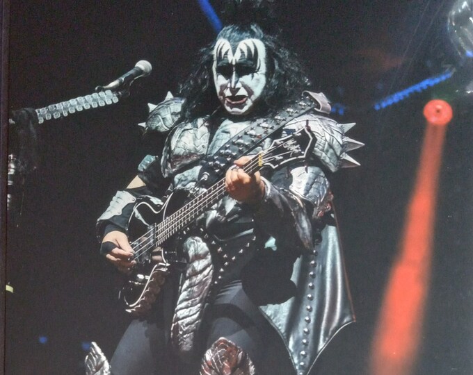 Gene Simmons 11x14 Authentic Signed Photo W/ COA - KISS - The Demon