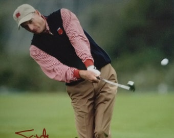 Jim Furyk 8x10 Authentic Signed Photo W/ JSA COA