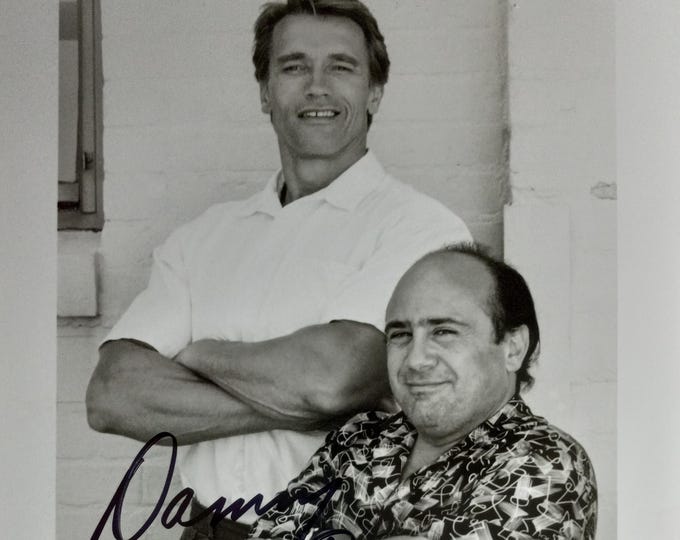 Danny DeVito Vintage Authentic Signed 8x10 Photo W/ 3rd Party COA Authentication - Twins