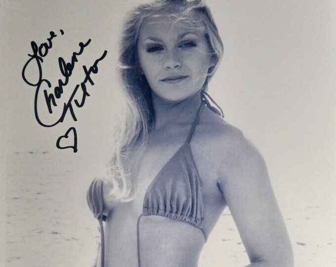 Charlene Tilton 8.5x11 Authentic Signed Photo W/ Lighthouse COA + 3rd Party Authentication - Dallas - Lucy Ewing