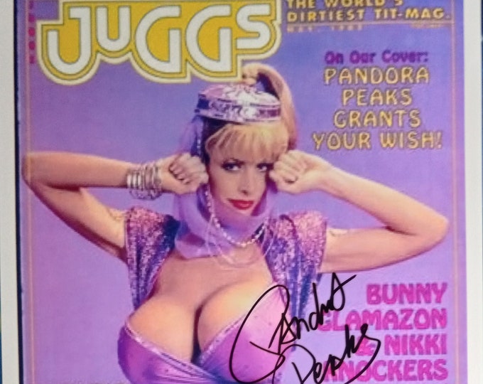 Pandora Peaks 8.5x11 Authentic Signed Photo W/ 3rd Party Authentication - Adult Star