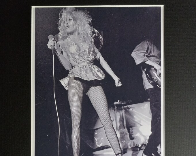 Dale Bozzio Authentic Signed Cut With An 8x10 Photo In A 11x14 Frame Ready Matting + Lighthouse COA Authentication - Missing Persons