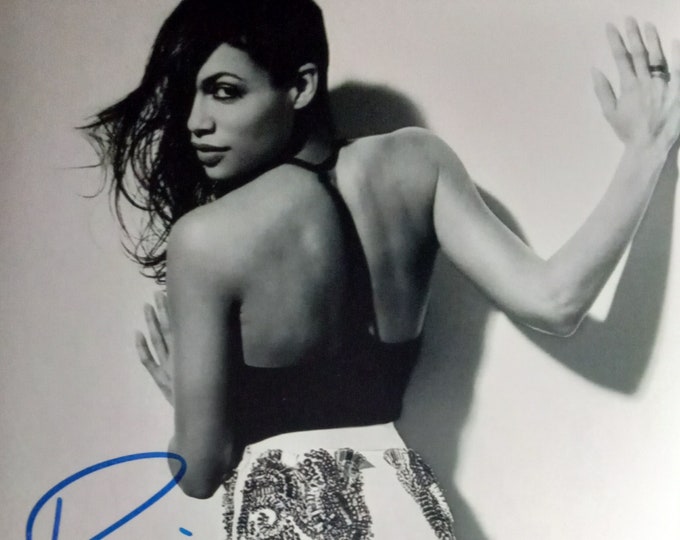 Rosario Dawson Authentic signed 8x10 Photo W/ 3rd Party COA Authentication