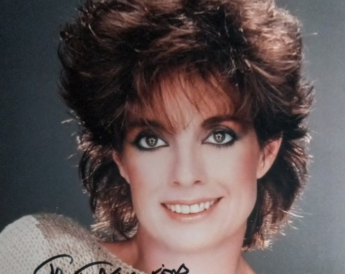 Linda Gray Authentic Signed 8x10 Photo - Sue Ellen Ewing - Dallas - Inscribed: To Tina, Congratulations On Graduating