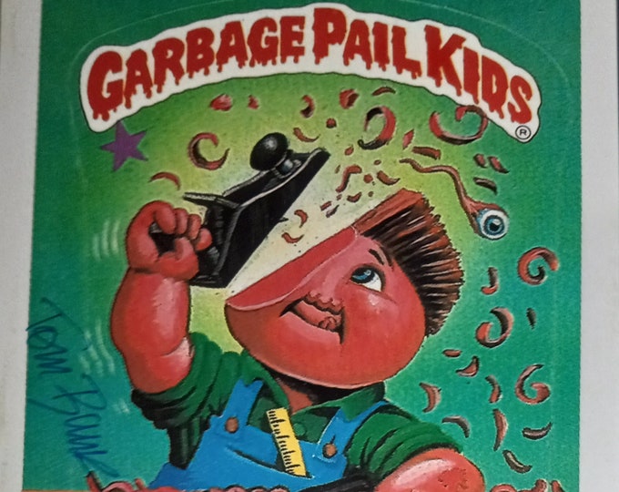 Tom Bunk Authentic Signed 8x10 Photo W/ COA - Garbage Pail Kids
