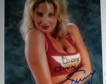 Sunny - Tammy Lynn Sytch Authentic Signed 8x10 Photo W/ Beckett COA - WWE