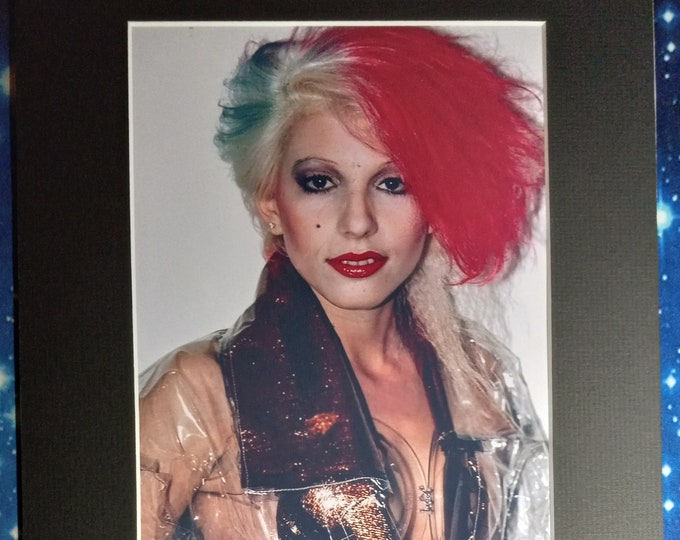 Dale Bozzio Authentic Signed Cut With An 8x10 Photo In A 11x14 Frame Ready Matting + Lighthouse COA Authentication - Missing Persons