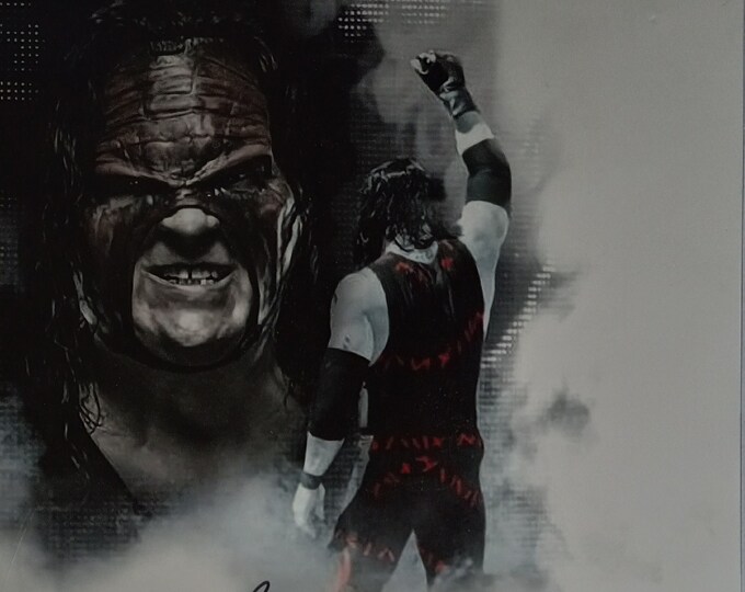 WWE Kane 16x20 Authentic Signed Photo W/ JSA COA - Big Red Machine