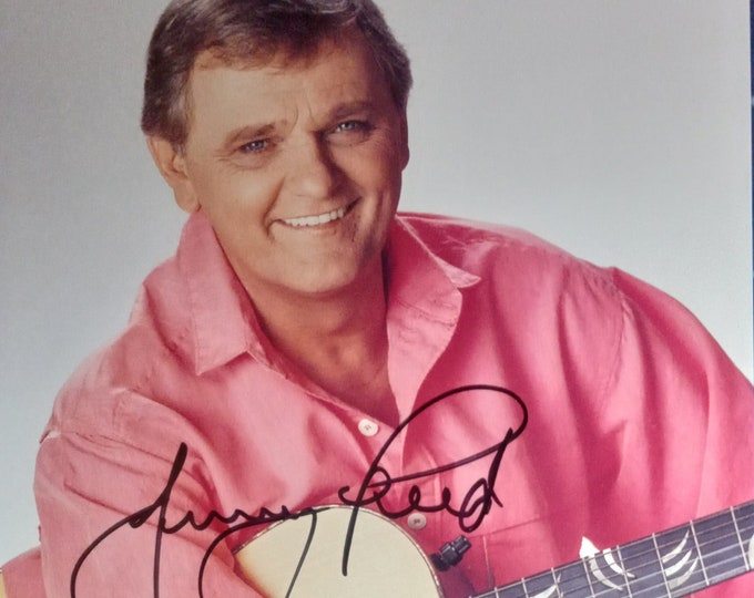 Jerry Reed Authentic Signed 7 1/2 x 9 1/4 Photo W/ 3rd Party Authentication - The Guitar Man - Smokey & The Bandit