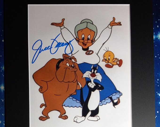 June Foray Authentic Signed 8x10 Photo With A 11x14 Frame Ready Matting + Lighthouse COA - Looney Tunes
