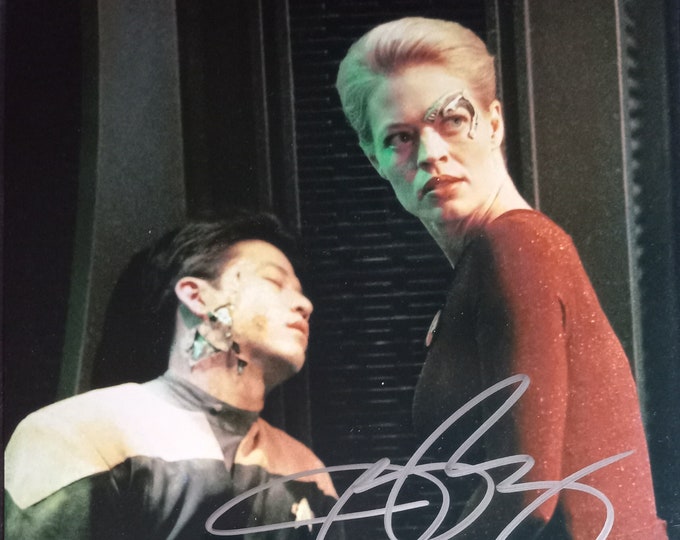 Jeri Ryan Authentic Signed 8x10 Photo W/ Lighthouse COA - Star Trek - Seven Of Nine