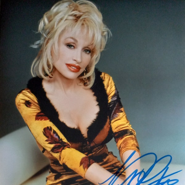 Dolly Parton Authentic Signed 8x10 Photo W/ Lighthouse COA