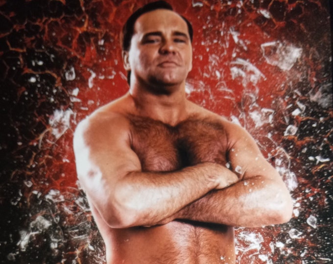 Larry Zbyszko Authentic Signed 8x10 Photo W/ Lighthouse COA Authentication - WWE 2k16 - The Living Legend