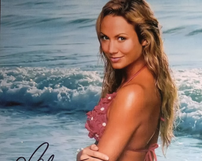 Stacy Keibler Authentic Signed 8x10 Photo W/ Lighthouse COA - WWE WCW
