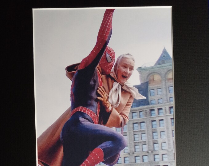 Rosemary Harris Authentic Signed Cut With An 8x10 Photo In A 11x14 Frame Ready Matting + Lighthouse COA Authentication - Spider-Man