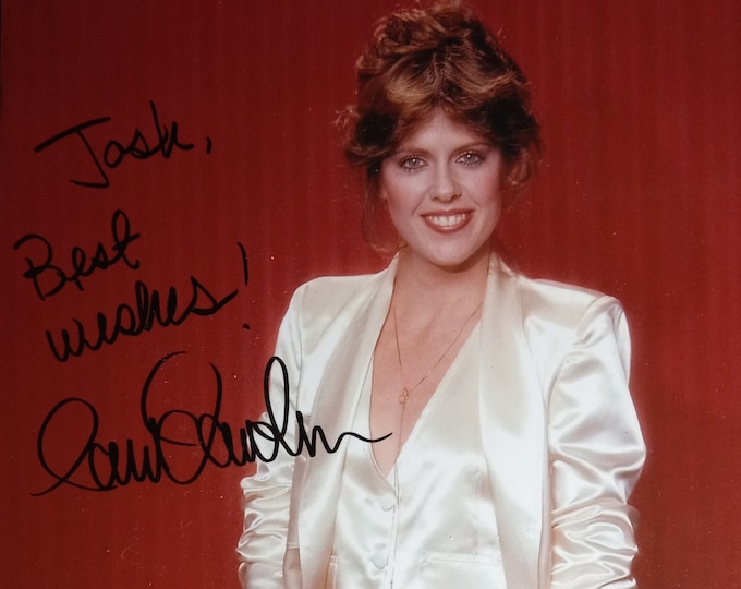 Old Captain's "To Josh" Personalized Authentic Signed 8x10 Photo W/ Lighthouse COA - Pam Dawber - Mork & Mindy