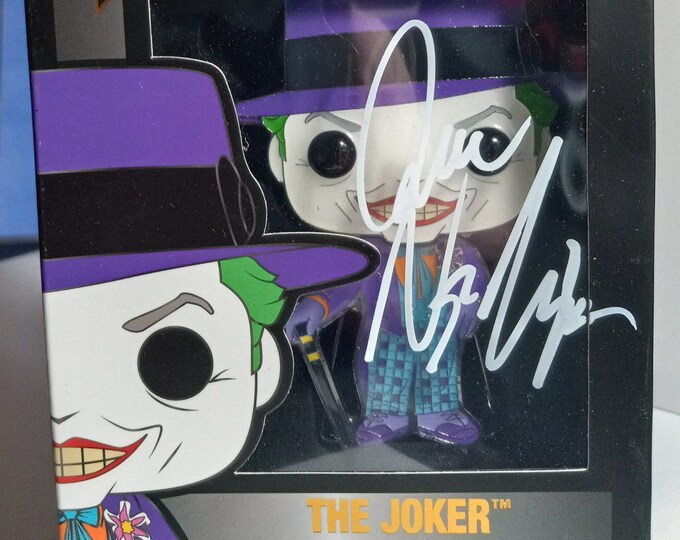 Jack Nicholson RARE IP Authentic Signed Special Edition Funko PIN Joker Batman W/ High End 3rd Party Authentication - Believed to be 1 of 1