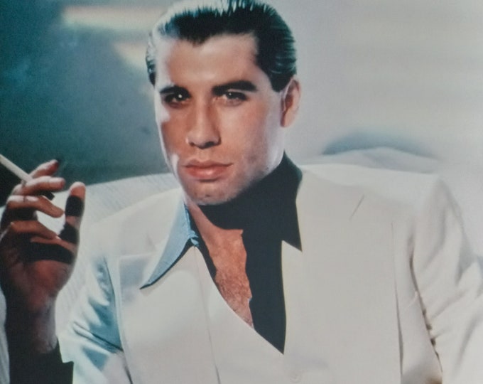 John Travolta Authentic Signed 8x10 Photo W/ Lighthouse COA - Saturday Night Fever