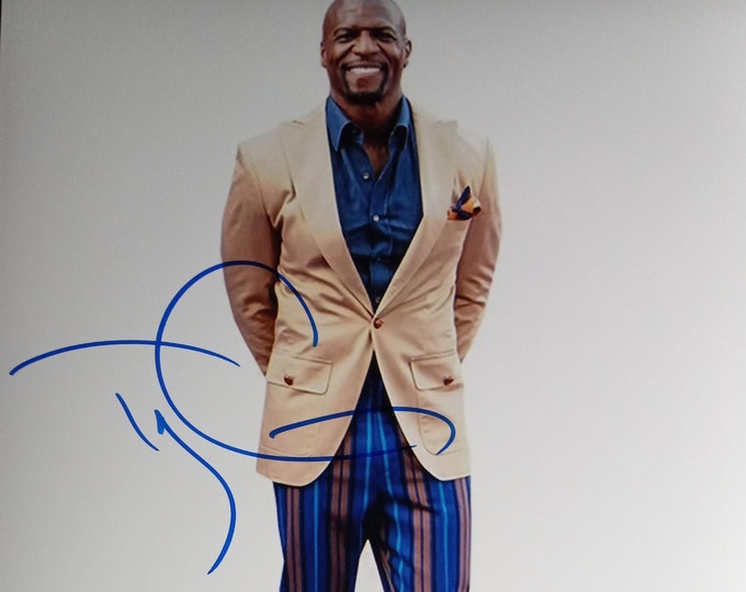 Terry Crews Authentic Signed 8x10 Photo W/ Lighthouse COA