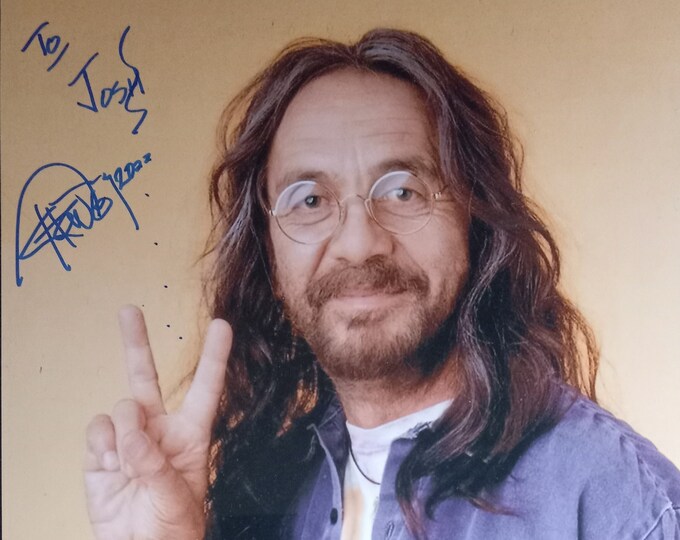 Old Captain's "To Josh" Personalized Authentic Signed 8x10 Photo W/ Lighthouse COA - Tommy Chong