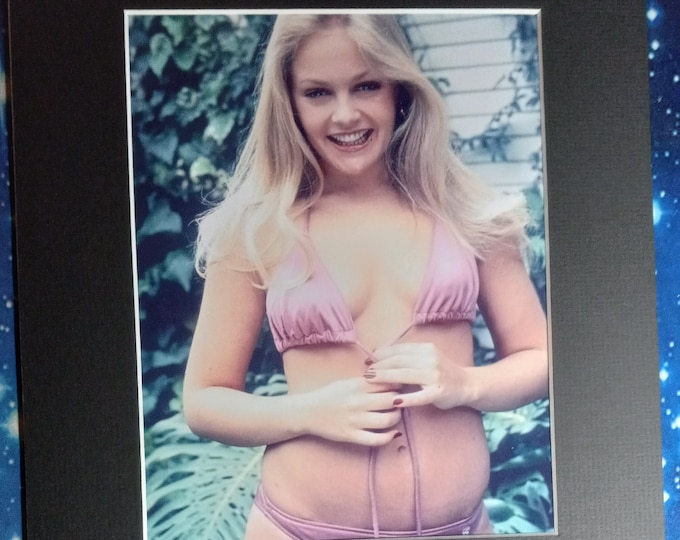 Charlene Tilton Authentic Signed Card With An 8x10 Photo Inside Of An 11x14 Frame Ready Display + 3rd Party Authentication - Dallas - Lucy
