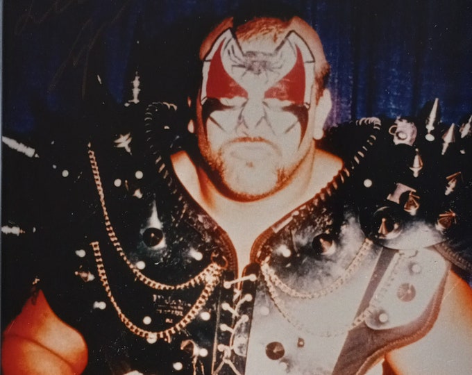 Animal 8x10 Authentic Signed Photo W/ PSA COA - LOD Road Warriors awa wcw wwf wwe nwa