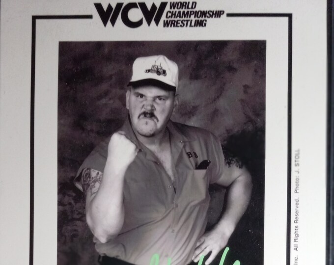 Barry Darsow aka The Blacktop Bully Authentic Signed 8x10 Photo W/ A1COA - WCW uswa wwf uwf