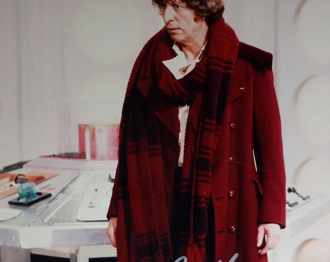 Tom Baker Authentic Signed 8x10 Photo W/ 3rd Party Authentication - Doctor Who