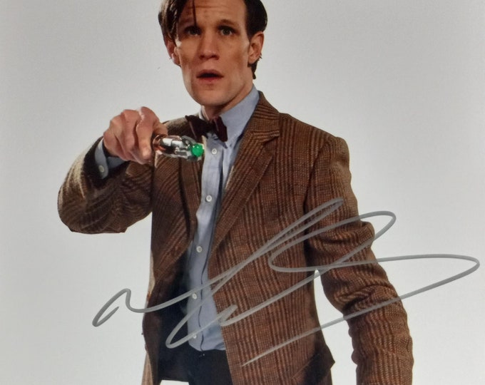 Matt Smith Authentic Signed 8x10 Photo W/ 3rd Party Authentication - Doctor Who