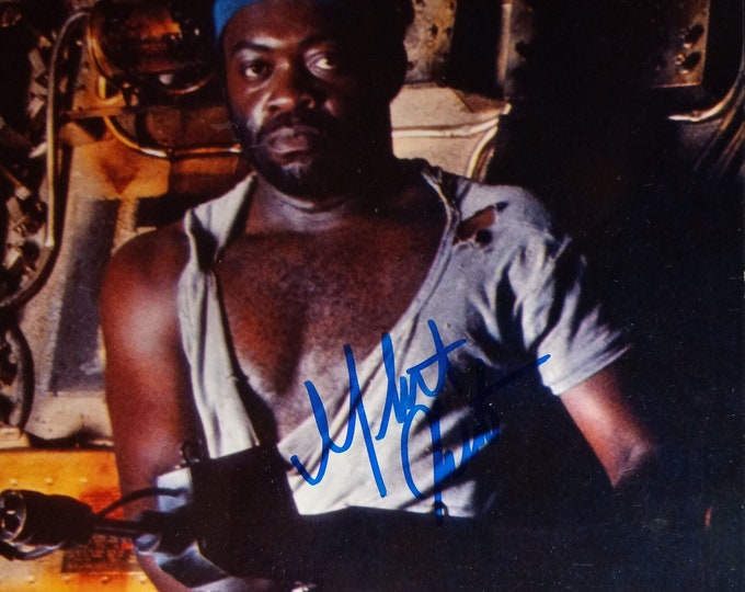 Yaphet Kotto Authentic Signed 8x10 Photo W/ bbc COA Hologram - 1979 Aliens - Parker - (d.2021)