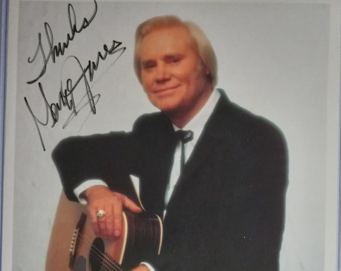 George Jones 8x10 Authentic Signed Photo W/ Beckett COA - Country Music Great