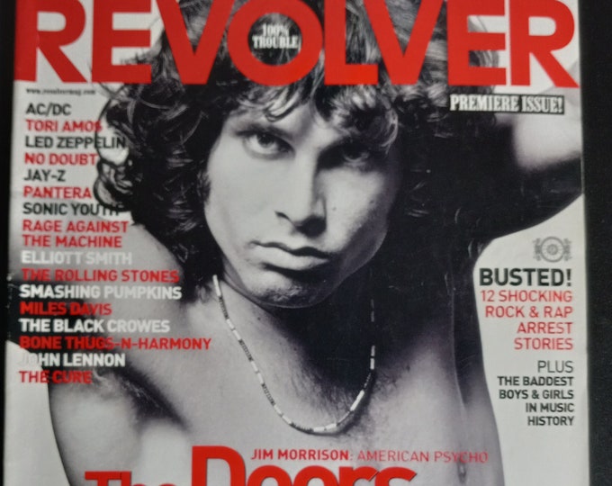 Issue #1 Revolver Magazine Featuring Jim Morrison 2000