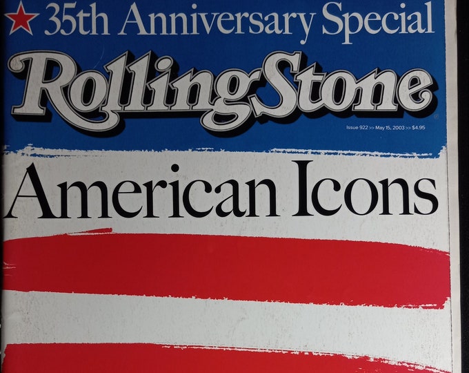 Rolling Stone Magazine Issue 922 05/15/2003