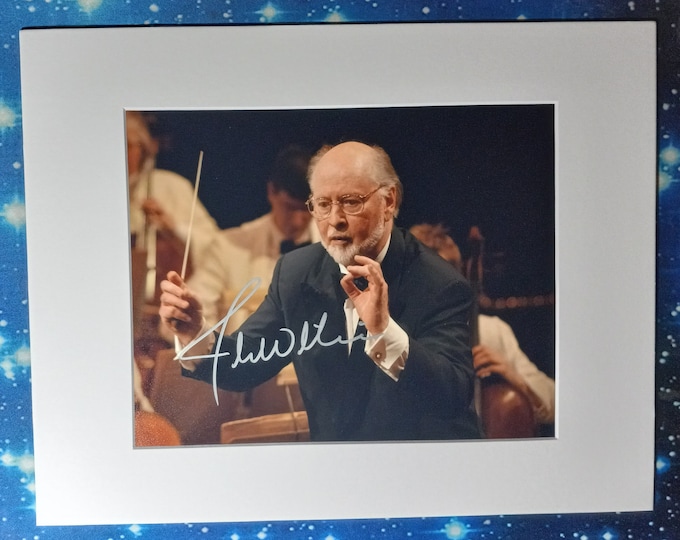 John Williams 8x10 Authentic Signed Photo With An 11x14 Frame Ready Matting + 3rd party Authentication - Composer - Star Wars Indiana Jones