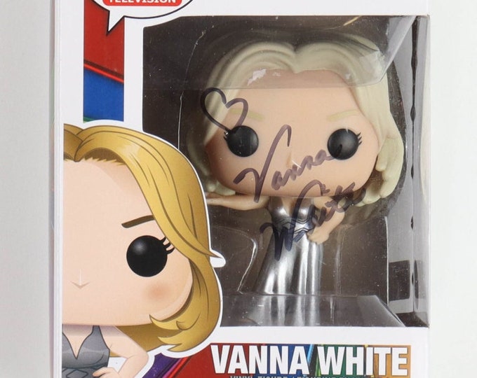 Vanna White Authentic Signed Funko Pop #775 W/ Beckett COA - Wheel Of Fortune