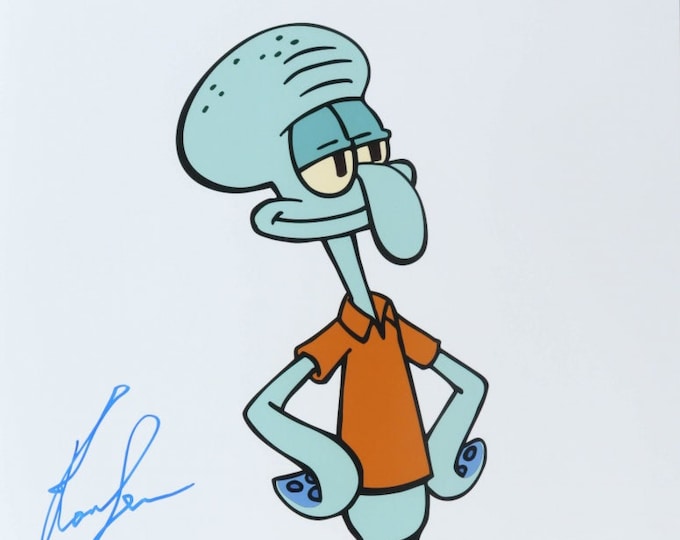 Roger Bumpass 11x14 Authentic Signed Photo W/ PSA COA - Sponge Bob Square Pants - Squidward Tentacles