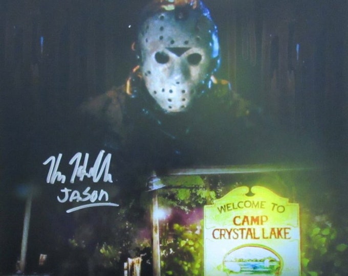 Kane Hodder 11x14 Authentic Signed Photo W/ JSA Sticker Authentication - Jason - Friday The 13th