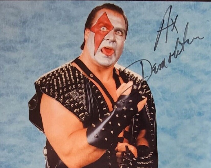 Demolition Axe Authentic Signed 8x10 Photo W/ Beckett COA WWF WWE
