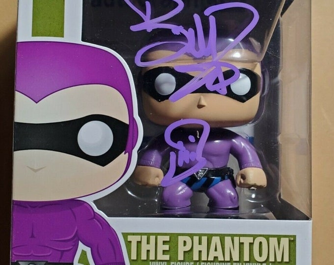 Billy Zane #67 Signed Funko Pop W/ ACOA Authentication - The Phantom