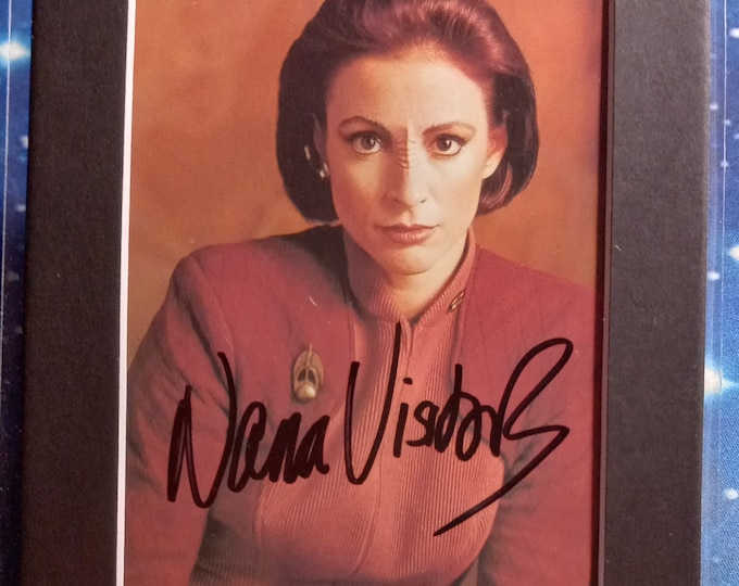 Nana Vistior 4x6 Authentic Signed Photo With A Frame Ready 5x7 Matting + 3rd Party Authentication - Star Trek