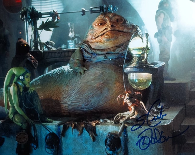 Mark Dodson Authentic Signed 8x10 Photo W/ Legends COA - Salacious Crumb - Star Wars