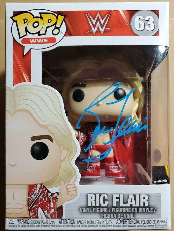 リック・フレアー #63 サイン入り Funko Pop W/ JSA 認証 - wcw - nwa
