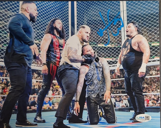 Jeff Cobb / JC Mateo Authentic Signed 8x10 Photo W/ JSA COA WwE njpw AeW