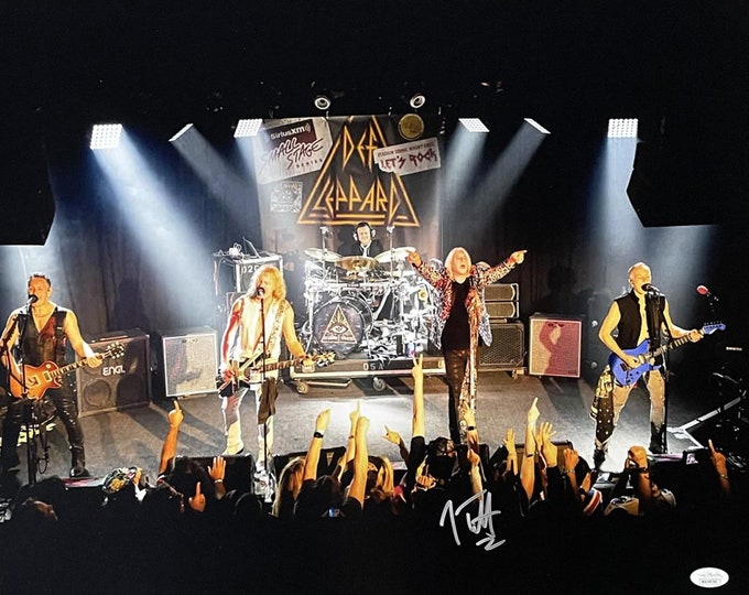 Joe Elliott 16x20 Authentic Signed Photo W/ JSA COA - Def Leppard