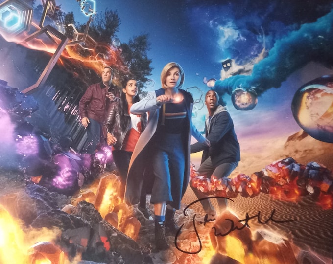 Jodie Whittaker Authentic Signed 8x10 Photo W/ Lighthouse COA Authentication - Doctor Who