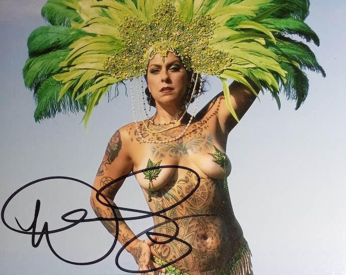 Danielle Colby Authentic Signed 8x10 Photo W/ Lighthouse Authentication - American Pickers - Burlesque