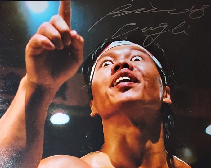 Bolo Yeung 11x14 Authentic Signed Photo W/ ACOA - Bloodsport