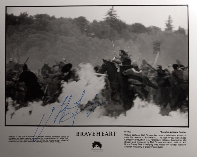 Mel Gibson Authentic Signed 8x10 Photo W/ A1COA 3rd Party Authentication - Braveheart - William Wallace