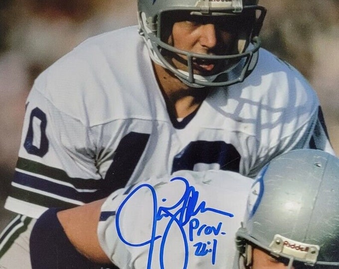 Jim Zorn Authentic Signed 8x10 Photo W/ Beckett COA - Seattle Seahawks